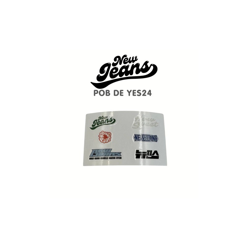 NewJeans Double Single How Sweet Mini Stickers POB Oficial de YES24