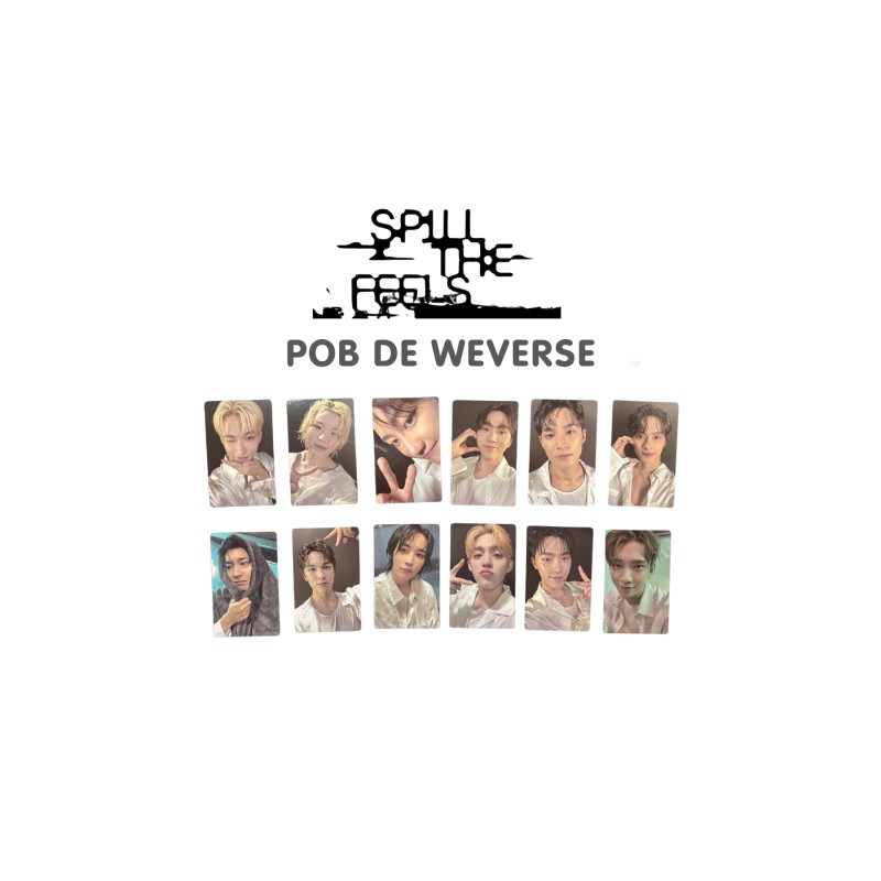 Seventeen Spill the Feels Photocard POB Oficial de Weverse