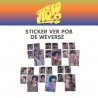 BoyNextDoor How Ver. Sticker Photocard + Sticker POB Oficial de Weverse