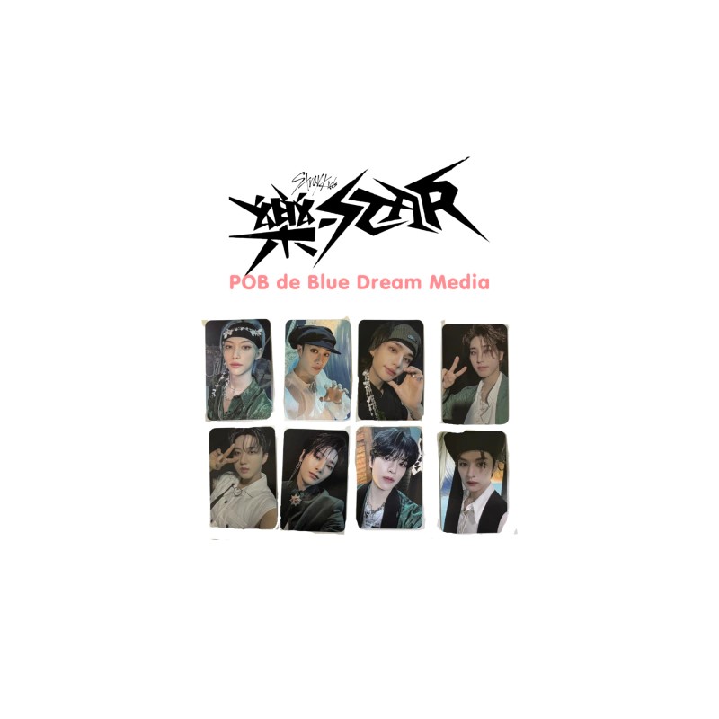 Straykids Photocard Rockstar POB Oficial de Blue Dream Media