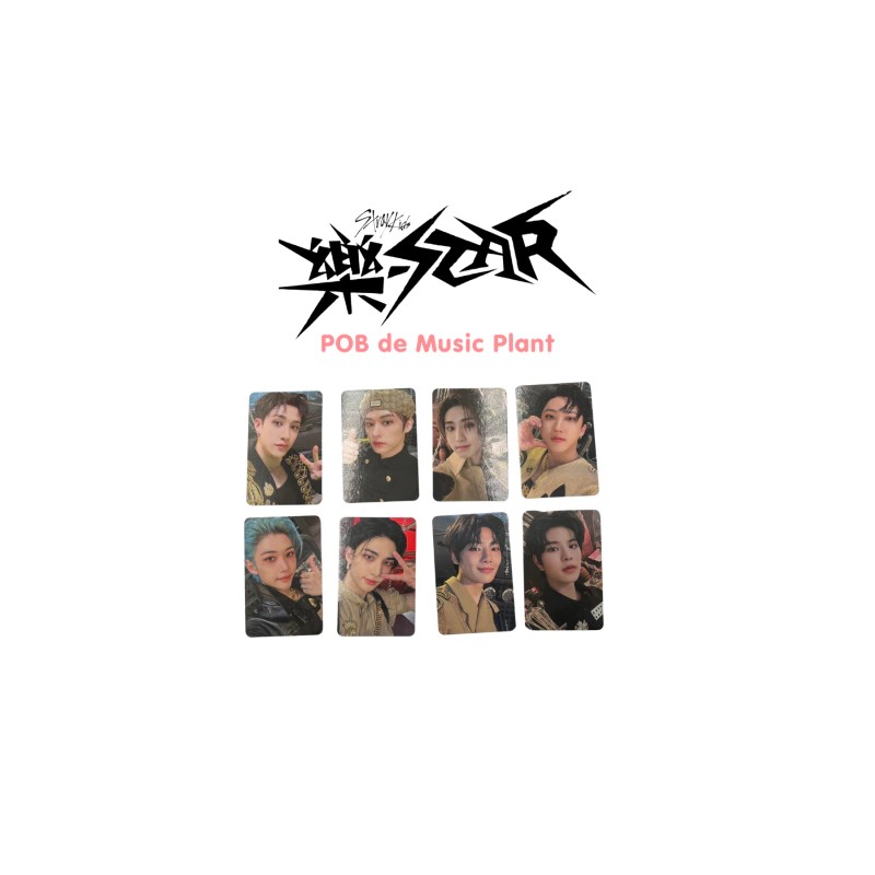 Straykids Photocard Rockstar POB Oficial de Music Plant