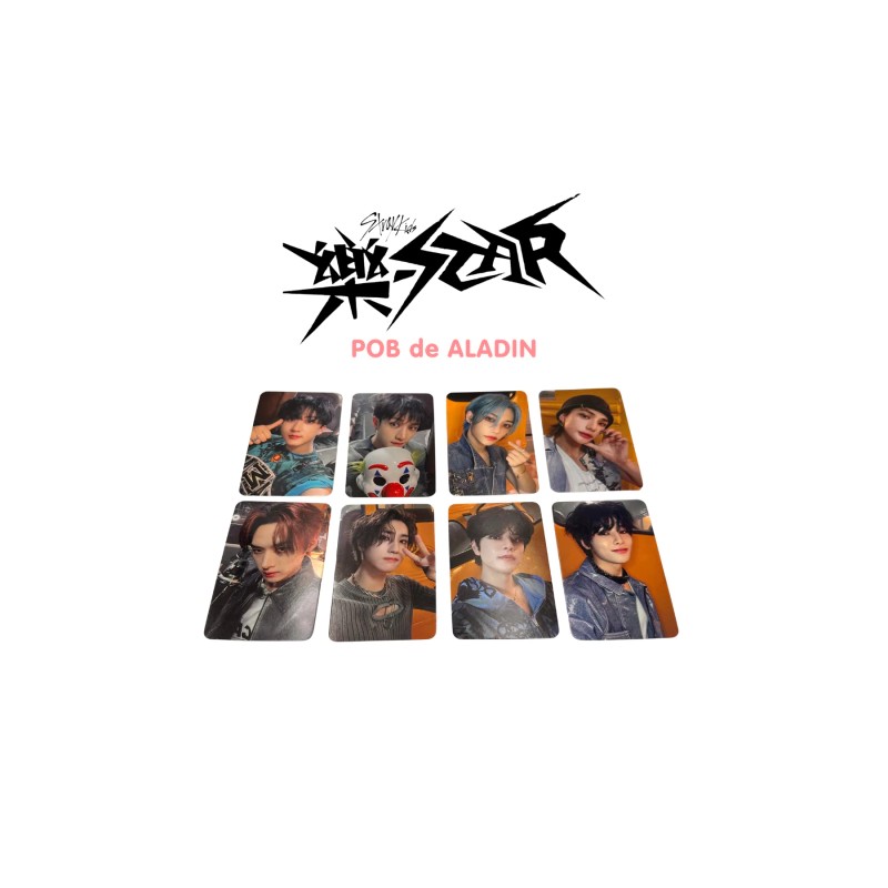 Straykids Photocard Rockstar POB Oficial de Aladin