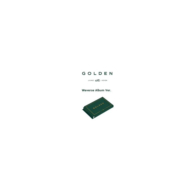 BTS Jungkook GOLDEN Weverse Album Ver.