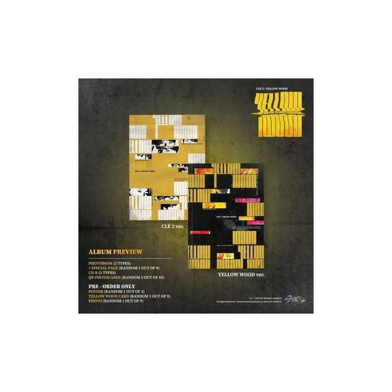 Stray Kids Clé:2 Yellow Wood
