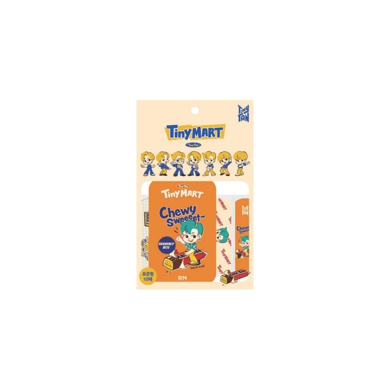 Tinytan Curitas TinyMart Ver. con Caja de Lata OFICIAL- Jungkook