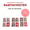 BABYMONSTER BABYMONS7ER Planilla de Sticker POB Oficial Weverse