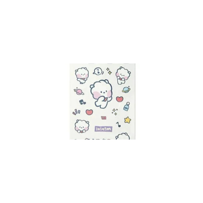 BT21 Minini Color Tattoo Temporal Oficial RJ ver.