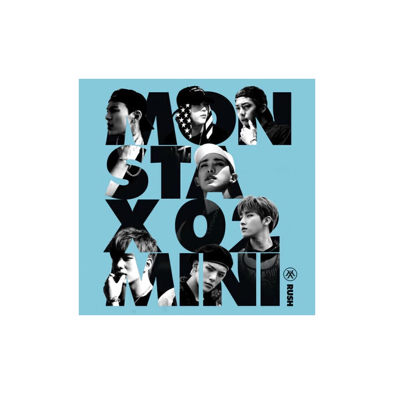 Monsta X Mini Album Vol. 2 Rush Secret Ver. - AZUL