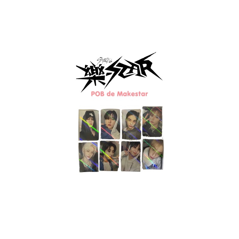 Straykids Photocard Rockstar POB Oficial de Makestar