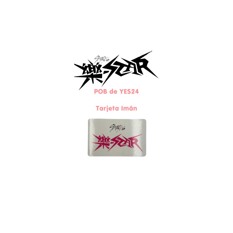 Straykids Tarjeta Imán Rockstar POB Oficial de Yes24
